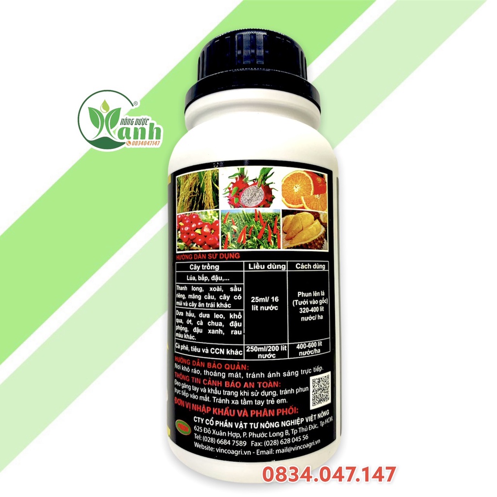 Phân bón lá trung lượng Vino 79 chai 500ml - Vinco79, VINCO 79 - KOREA