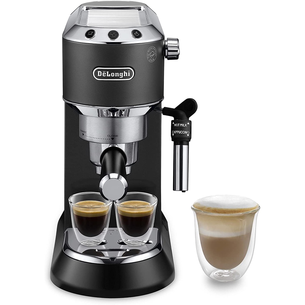 Máy pha cà phê Delonghi Dedica Style EC685, Máy pha cà phê tự động 3 chức năng Italia