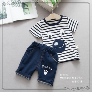 Sét bộ bé trai size 10-17kg cún kẻ