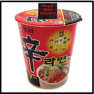Mì cay shin ly nongshim ramyun hàn quốc cốc nhỏ 65g 농심 신라면 컵 라면