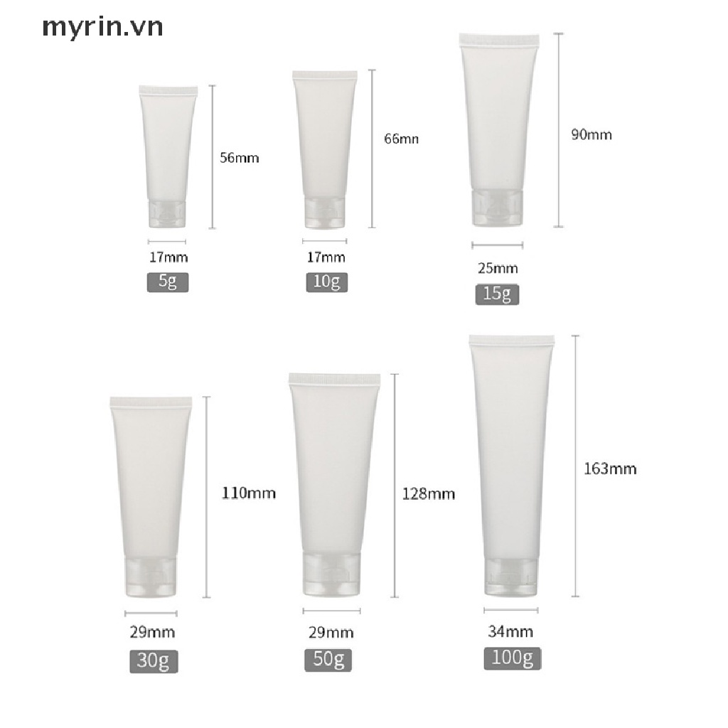 Lọ Nhựa Rỗng Đựng Mỹ Phẩm Dạng Bóp Tiện Lợi