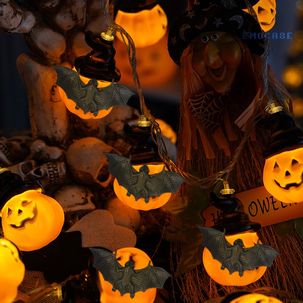 10 Con Dơi Phát Sáng Chống Mài Mòn Vui Nhộn Trang Trí Halloween