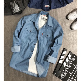 SƠ MI NAM DÀI TAY 2 TÚI