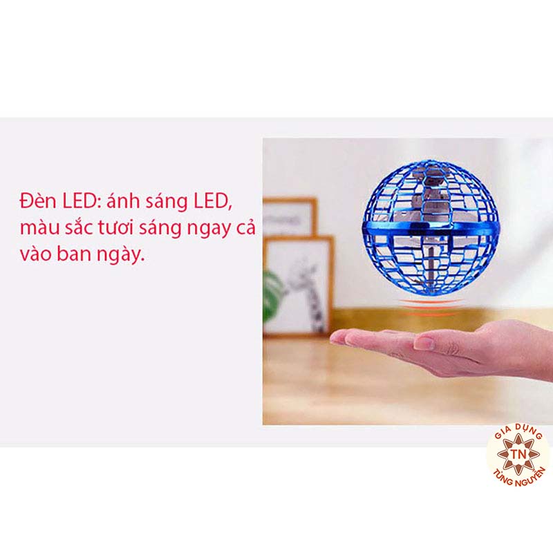 Đồ Chơi Quả Bóng Bay Ma Thuật Ufo Có Thể Xoay Được [BÓNG XOAY MA THUẬT]