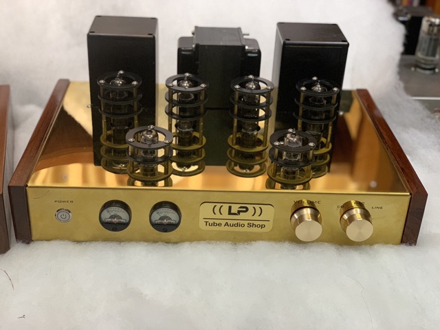 Amply đèn EL84PP công suất 12w