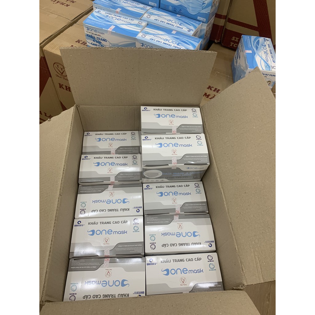 Khẩu Trang Y Tế 4 lớp Onemask (Hộp 50 cái)