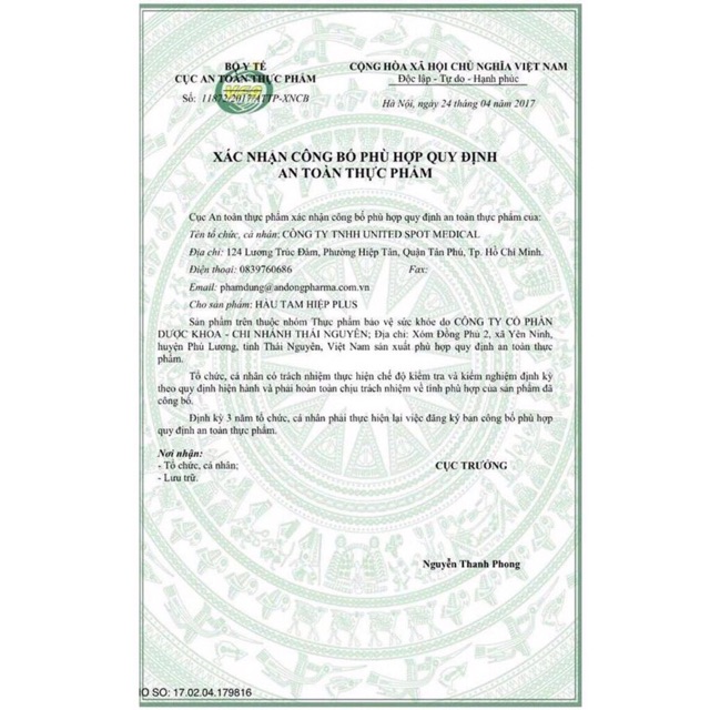 HÀU TAM HIỆP Plus-Tăng cường sinh lý nam