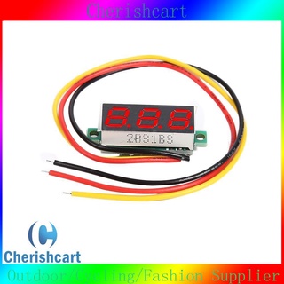 Vôn kế điện tử DC 0-100V 3 đèn LED