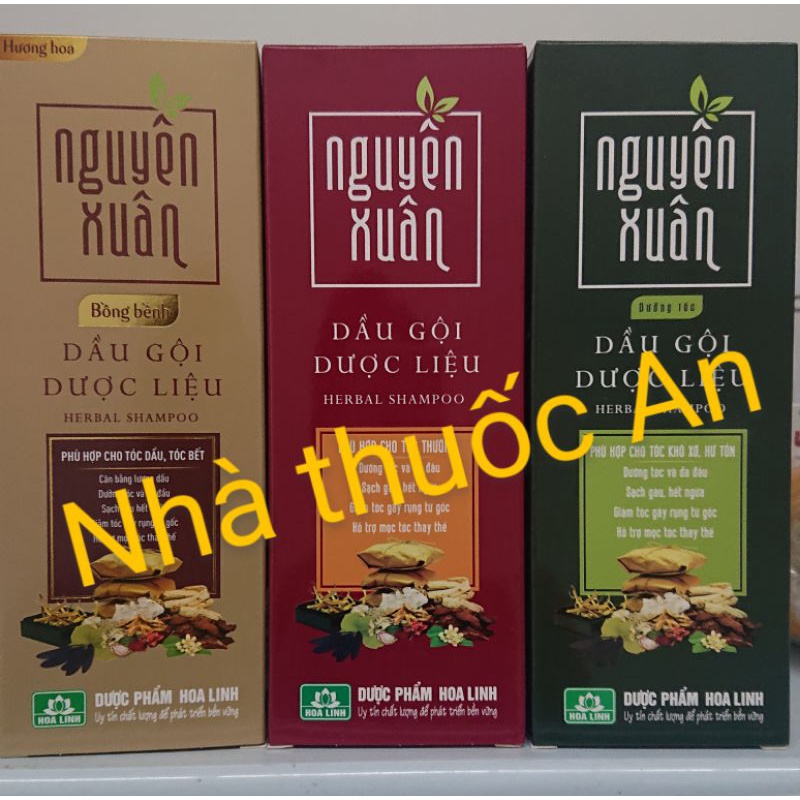 (250ml) Dầu gội dược liệu Nguyên Xuân