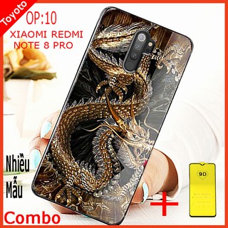 COMBO ốp lưng XIAOMI REDMI NOTE 8 PRO (TẶNG KÈM 1 kính cường lực full màn hình) TOYOTO