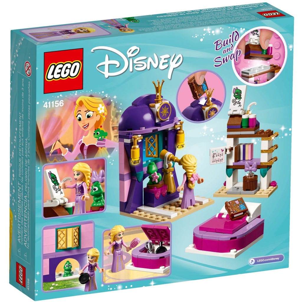 LEGO Disney 41156 - Phòng Ngủ Lâu Đài Của Rapunzel