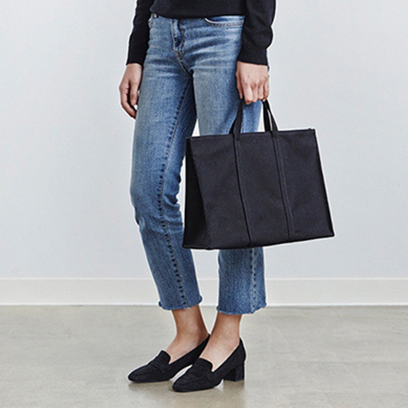 Túi xách IELGY bằng vải canvas phong cách đơn giản thời trang cho nữ