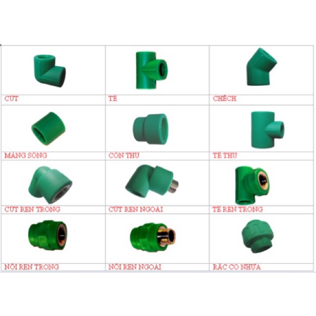 Rắc co ren ngoài nhiệt DISMY D20 D25 D32 D40 HN