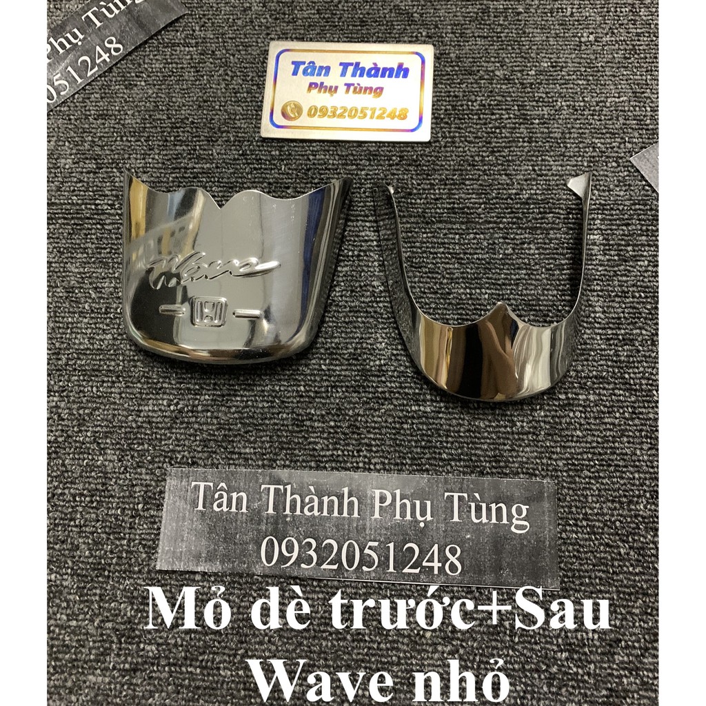 Mỏ Dè trước sau Inox gắn Wave nhỏ - Đồ chơi xe