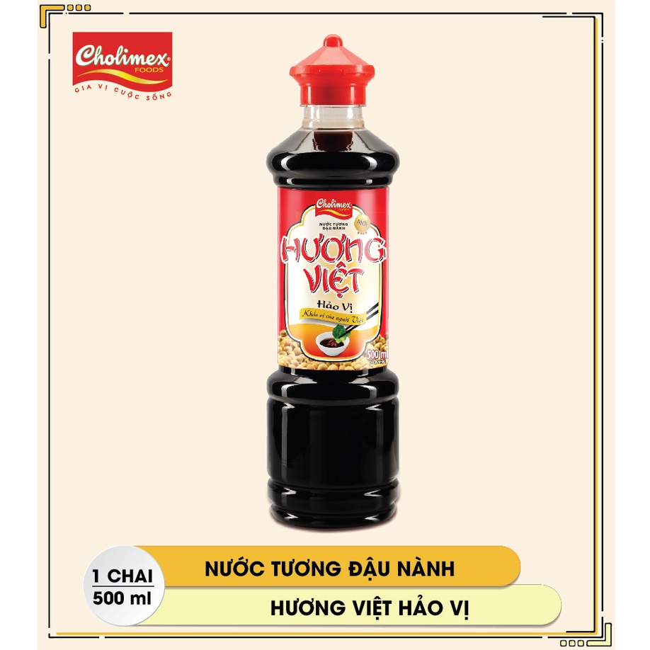 Nước tương Hương Việt Hảo Vị 500ml