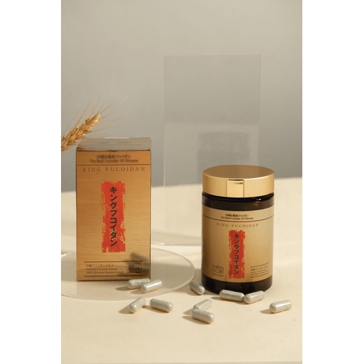 Tảo nâu Fucoidan Umi No Shizuku Nhật Bản 120 viên