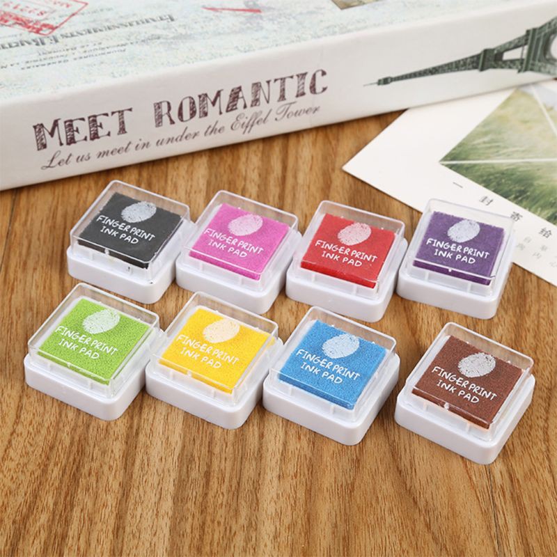 Set 24 Con Dấu In Dấu Vân Tay Mini Cho Bé