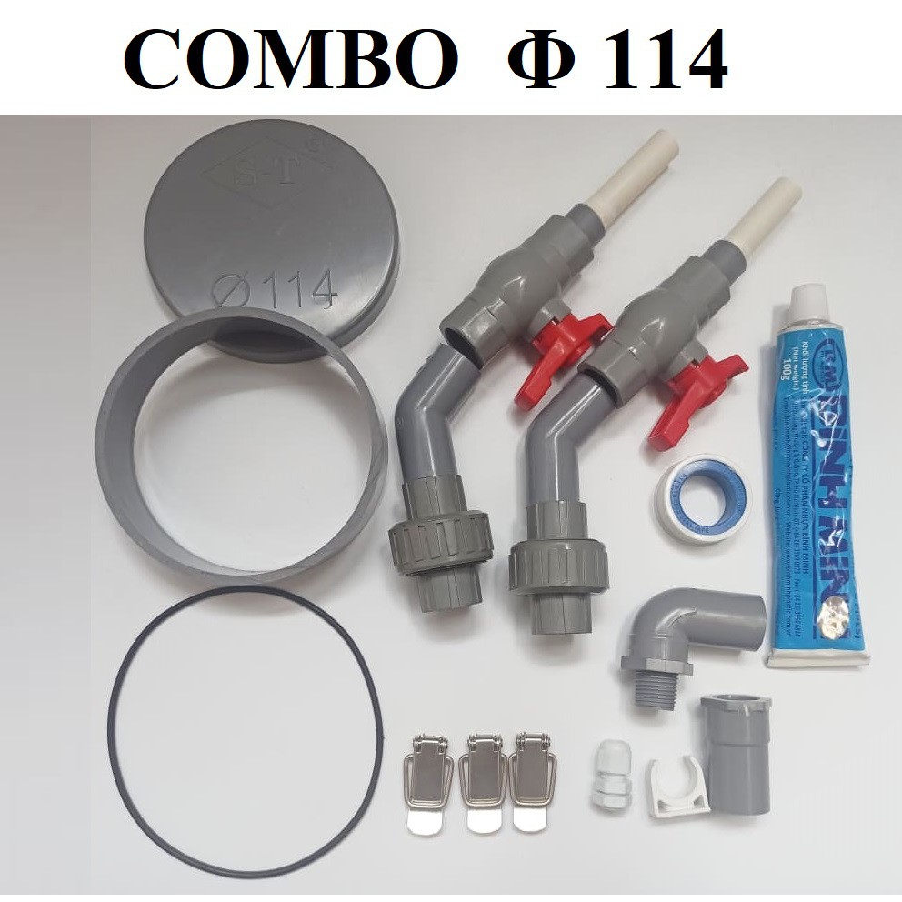 Combo chế lọc phi 114 - Lọc chế - lọc gấu