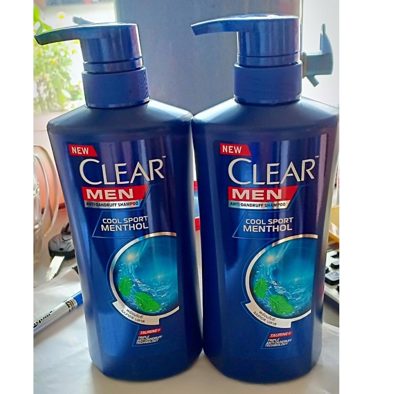 Dầu gội Clear Men Bạc Hà và Bạc Hà, Hoa Anh Đào Thái Lan Mẫu Mới