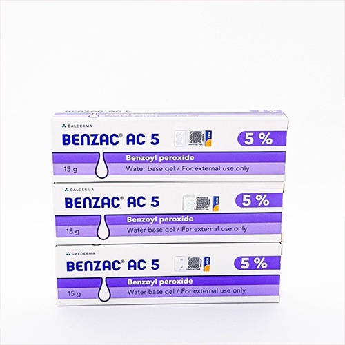 Kem Benzac AC 5 15g(Auth-Benzoyl Peroxide 5%)