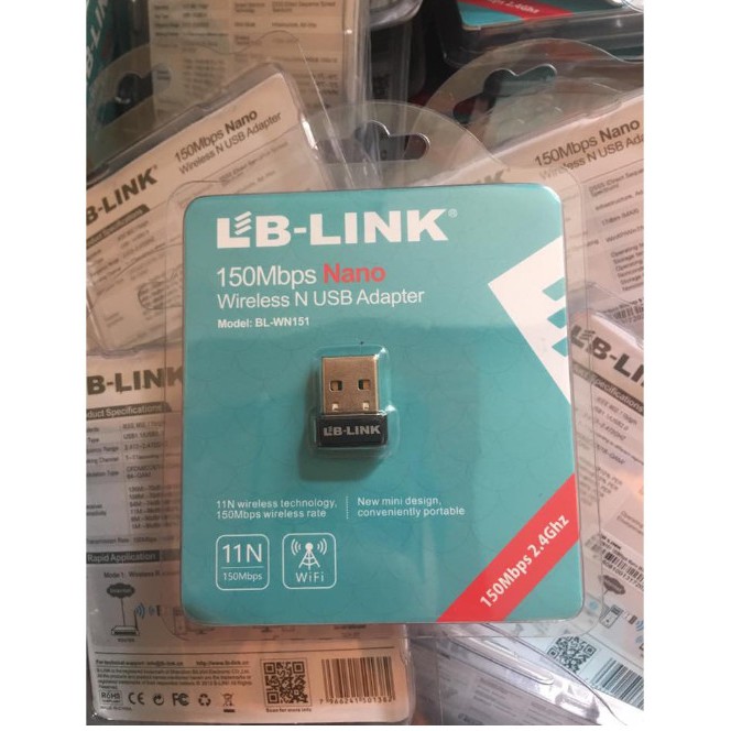 LB LINK - USB Wifi Nano tốc độ 150Mbps | BigBuy360 - bigbuy360.vn