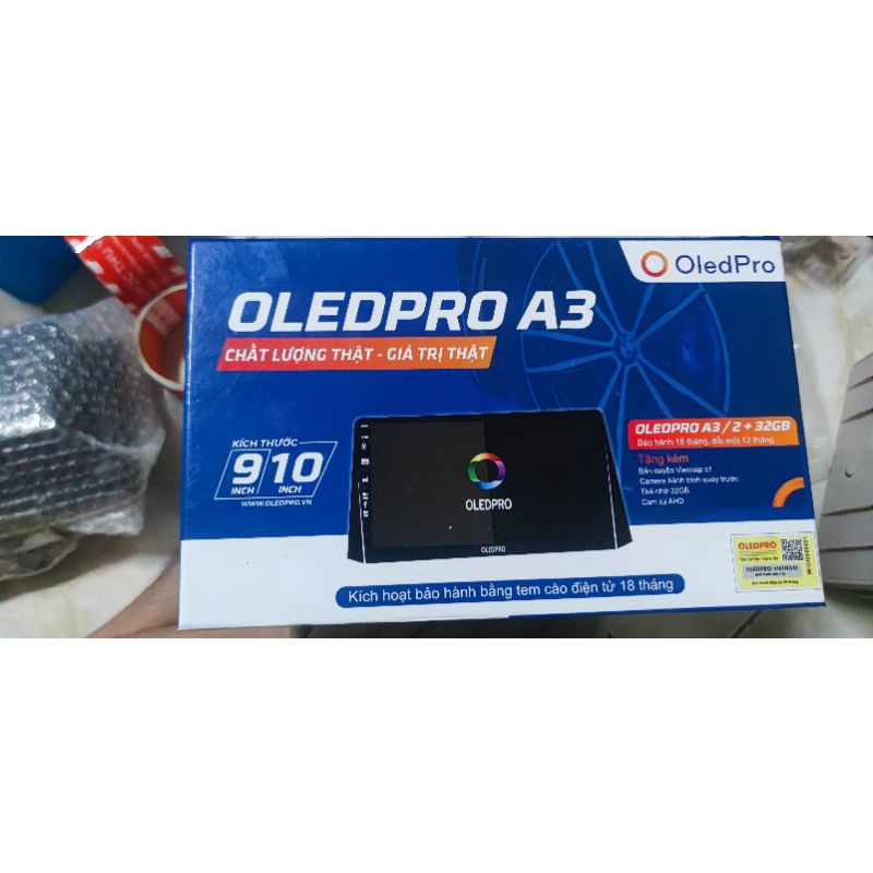 Màn hình Android Oled Pro A3 chính hãng tặng Vietmap S1 ver 2022