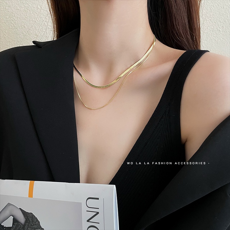 Vòng cổ Mặt Hình Trái Tim Đính Đá Zircon Phong Cách Thời Trang Hàn Quốc