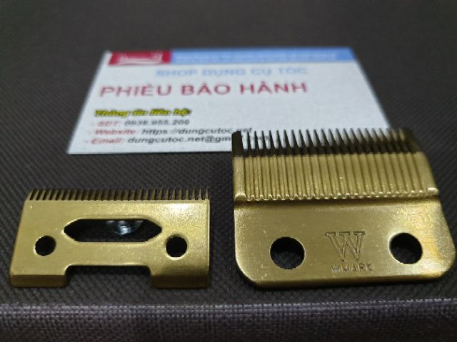 Lưỡi Thép Tông Đơ Fade, Bộ Lưỡi Thép Tông Đơ Wahl, Kemei.(Ảnh thật)