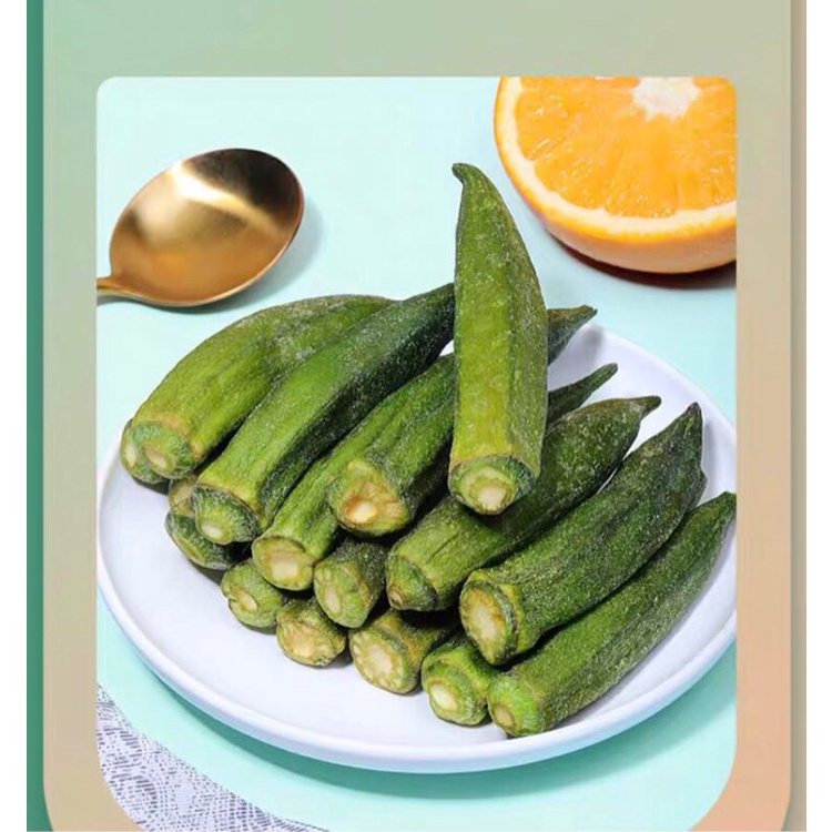 Đậu bắp sấy giòn 500g