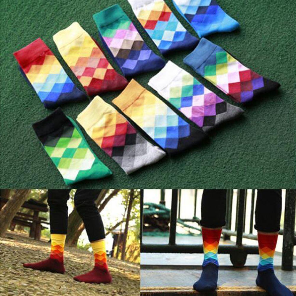 Tất Thể Thao Chất Liệu Cotton Nhiều Màu Sắc Thời Trang Dành Cho Nam Giới