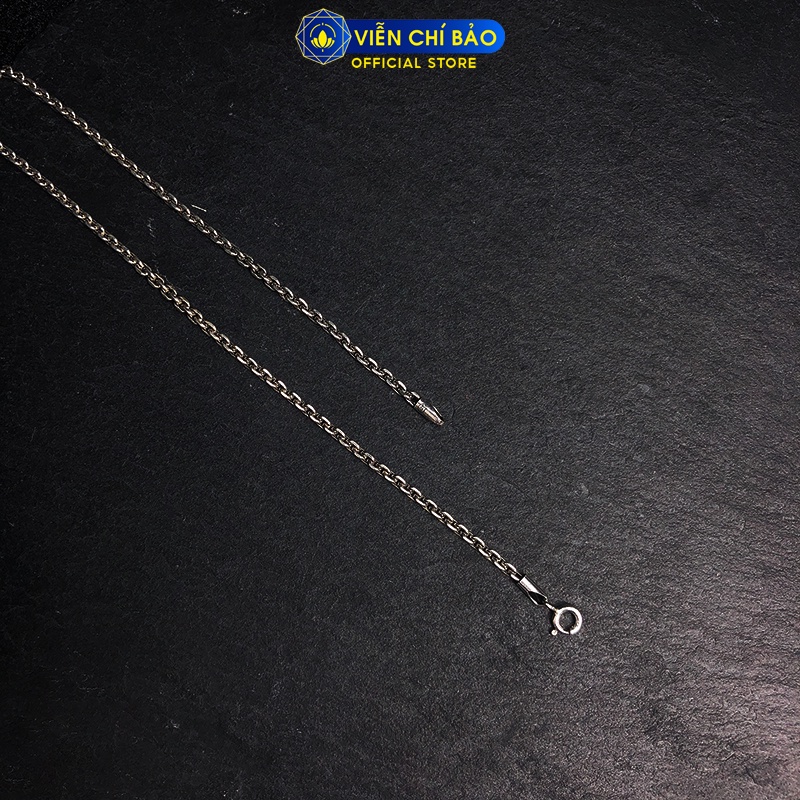Dây chuyền bạc nam xích liệt hỏa chất liệu bạc Thái 925 thời trang phụ kiện trang sức nam Viễn Chí Bảo D100031