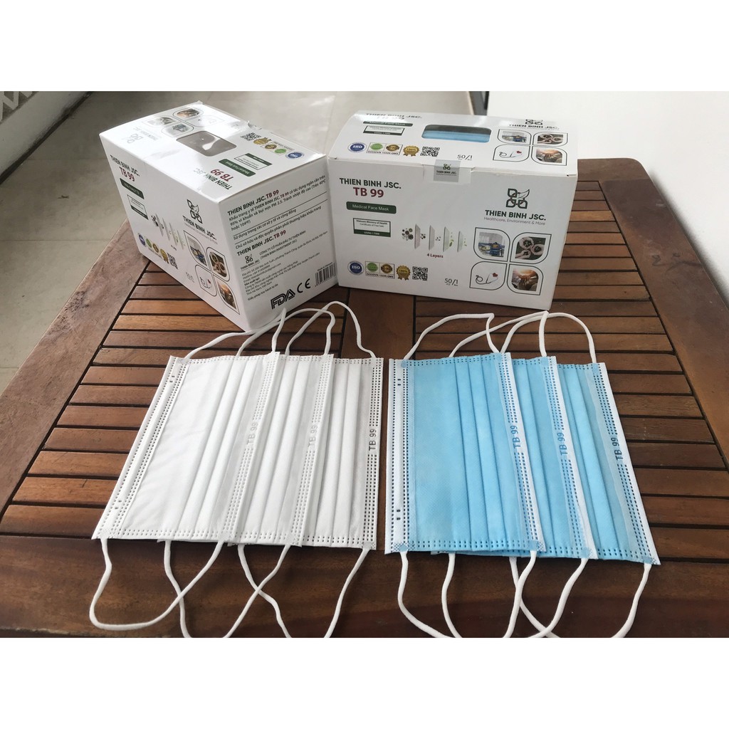 💖[HỖ TRỢ MÙA DỊCH]💖Khẩu Trang Y Tế 4 Lớp kháng Khuẩn Hàng Việt Nam Chất Lượng Cao ( 50 Cái/Hộp Giao Mầu Ngẫu Nhiên) | BigBuy360 - bigbuy360.vn