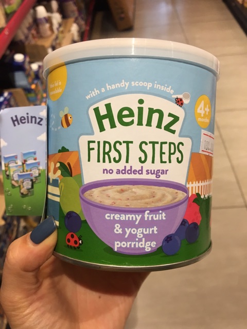 BỘT ĂN DẶM HEINZ ANH CHO BÉ TỪ 4 THÁNG