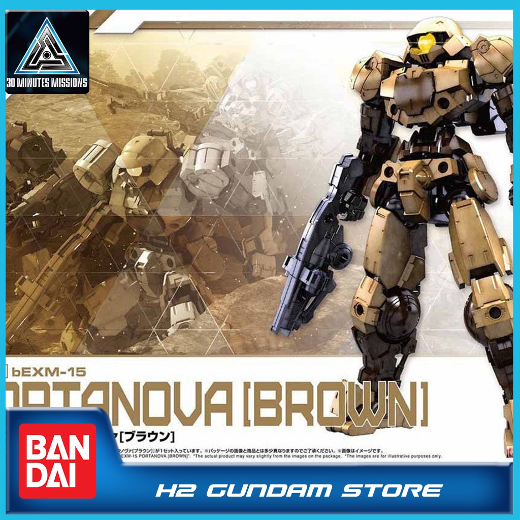 Mô hình Bandai 30MM bEXM-15 PORTANOVA [BROWN] (30 Minutes Missions)