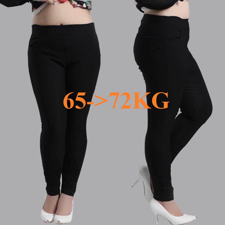 Quần Tregging Cạp Chun Nữ BIG SIZE 4 Túi Quần 3XL 4XL 5XL 6XL 7XL cho người mập, cho người Béo