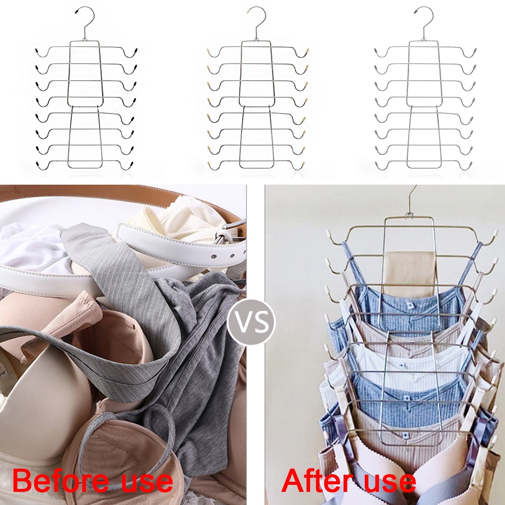 Móc Treo Đồ Lót Nhiều Tầng Chống Trượt Tiện Lợi