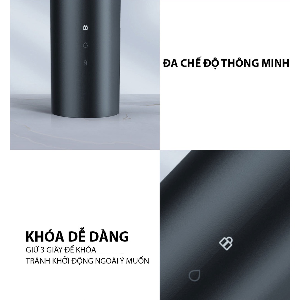 [CHÍNH HÃNG] Máy cạo râu Xiaomi Showsee F1, máy cạo râu cao cấp 3 lưỡi cạo sắc bén, an toàn