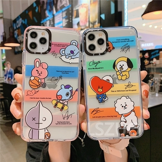 Ốp Lưng Trong Suốt In Hình Bt21 Đáng Yêu Cho Oppo A15 Reno4F A93 A53 A33 A32 2020 A92 A52 A91 A31 Reno4 Reno3 Reno2F Reno2 A9 2020 A5 2020 K3 F11 F11 Pro A7 A5S A12 A3S F9