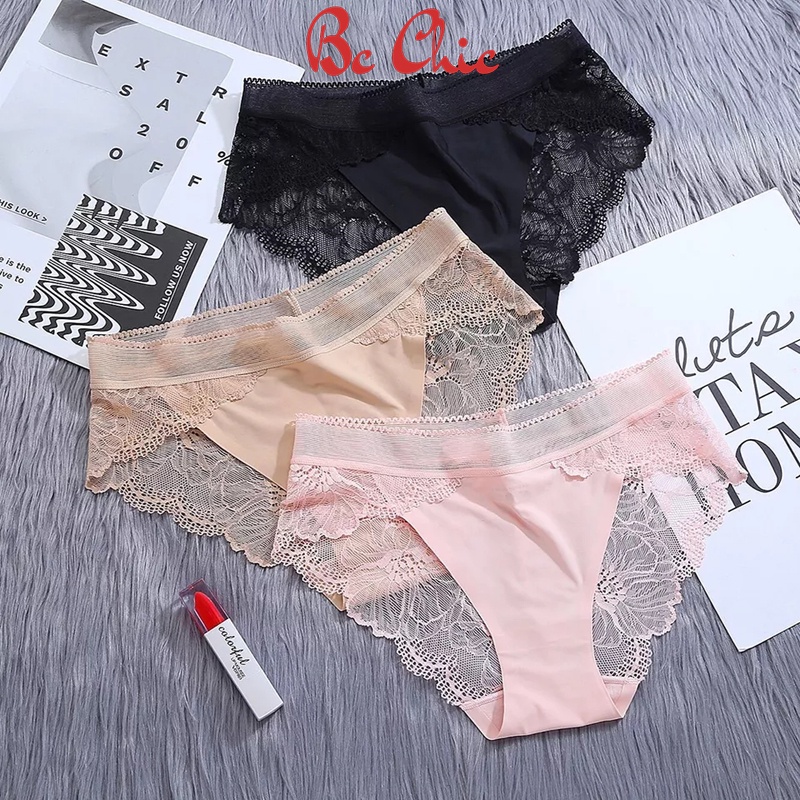 Quần Lót Su Hoa Pha Ren Thái 8423 Bc_Chic Lingerie