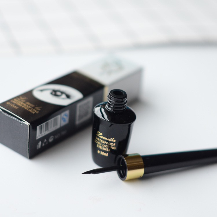 Kẻ mắt lọ Lameila Waterproof Long Lasting Eyeliner Nội Địa