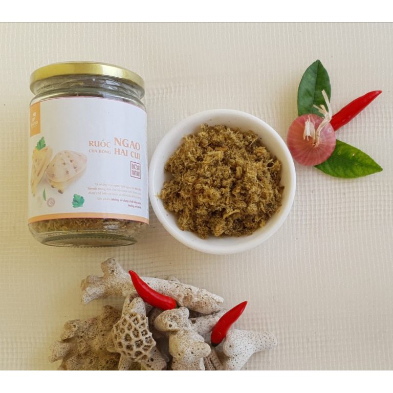 Ruốc Ngao 2 Cùi, Đặc Sản Vân Đồn, Lọ 100g | BigBuy360 - bigbuy360.vn