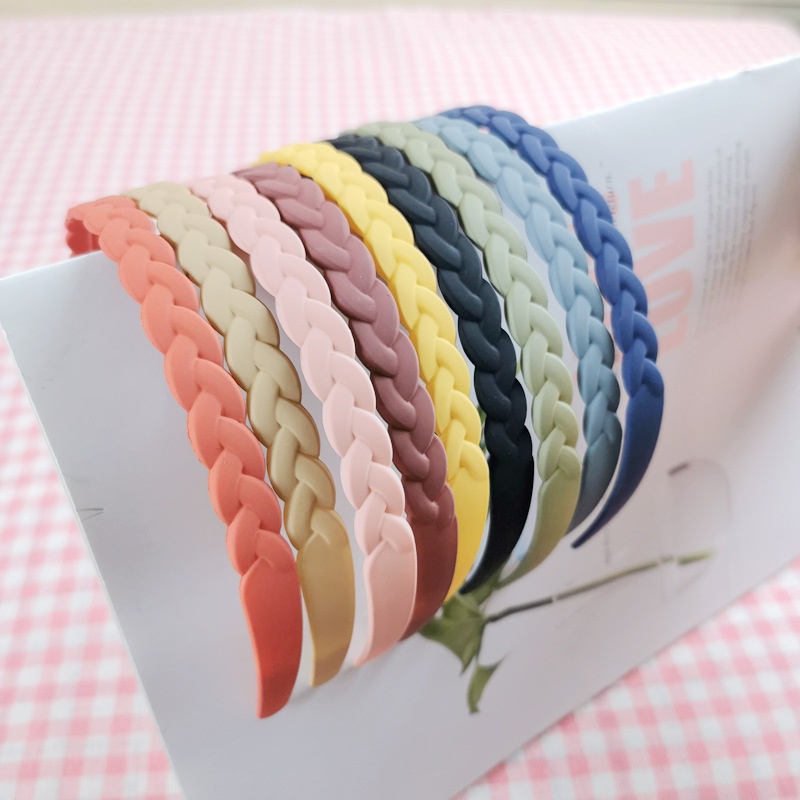 Cài tóc thắt bím bằng nhựa phong cách hàn quốc đơn giản CA15