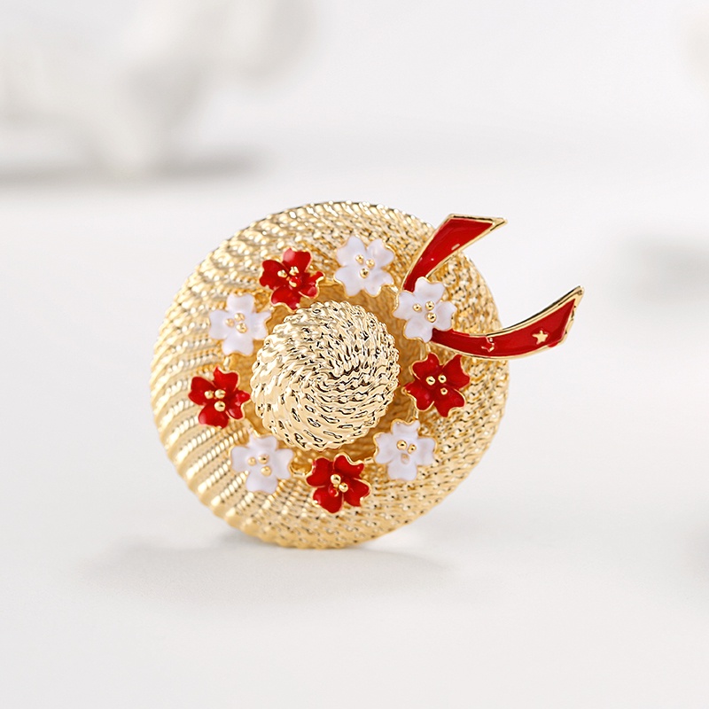 Ghim Cài Áo Hình Nón Len Nhiều Màu Sắc Thời Trang