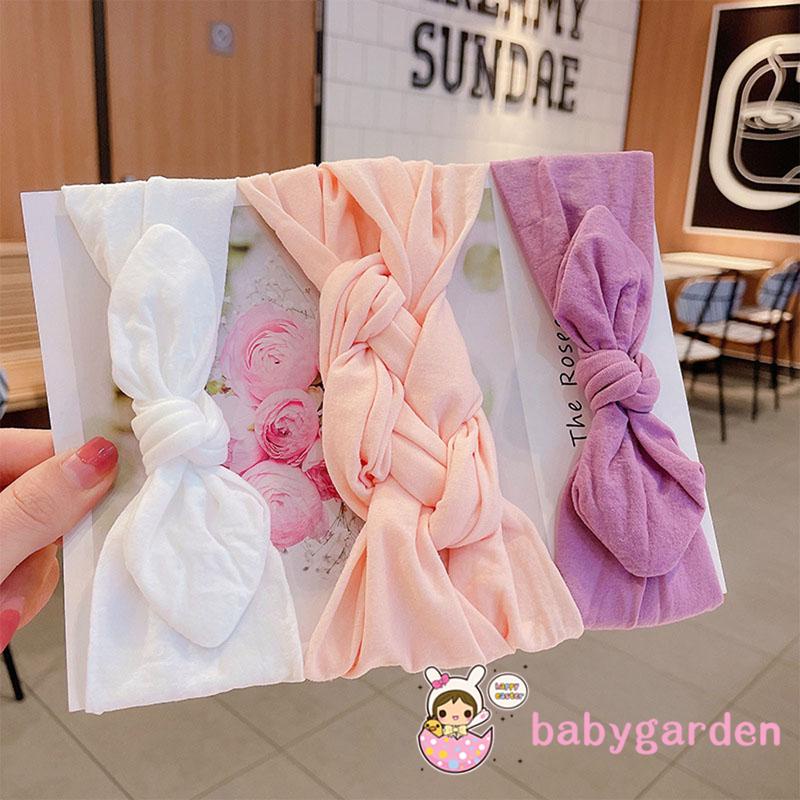 Set 3 Băng Đô Nơ Xinh Xắn Dễ Thương Cho Bé Gái