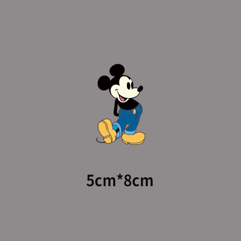 Miếng Dán Ủi Quần Áo Hình Vịt Donald/Chuột Mickey Minnie
