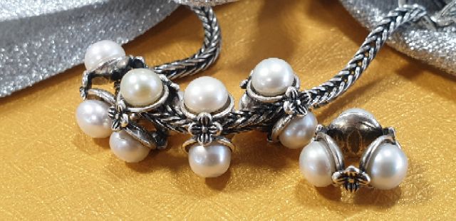 Charm bạc 925 trai 3 mặt