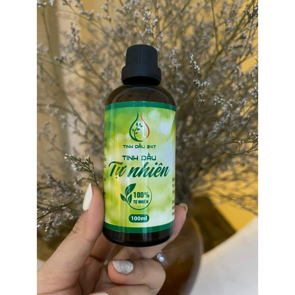 Tinh dầu thiên nhiên nguyên chất loại 100ml giúp thơm phòng, đuổi muỗi giảm stress sau ngày dài làm việc hiệu quả