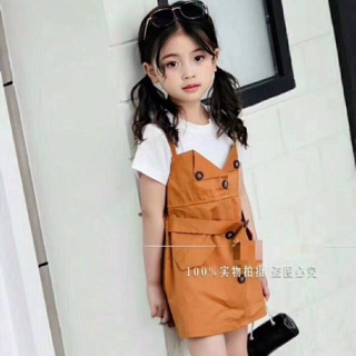 Sét yếm hàng nhập bé gái