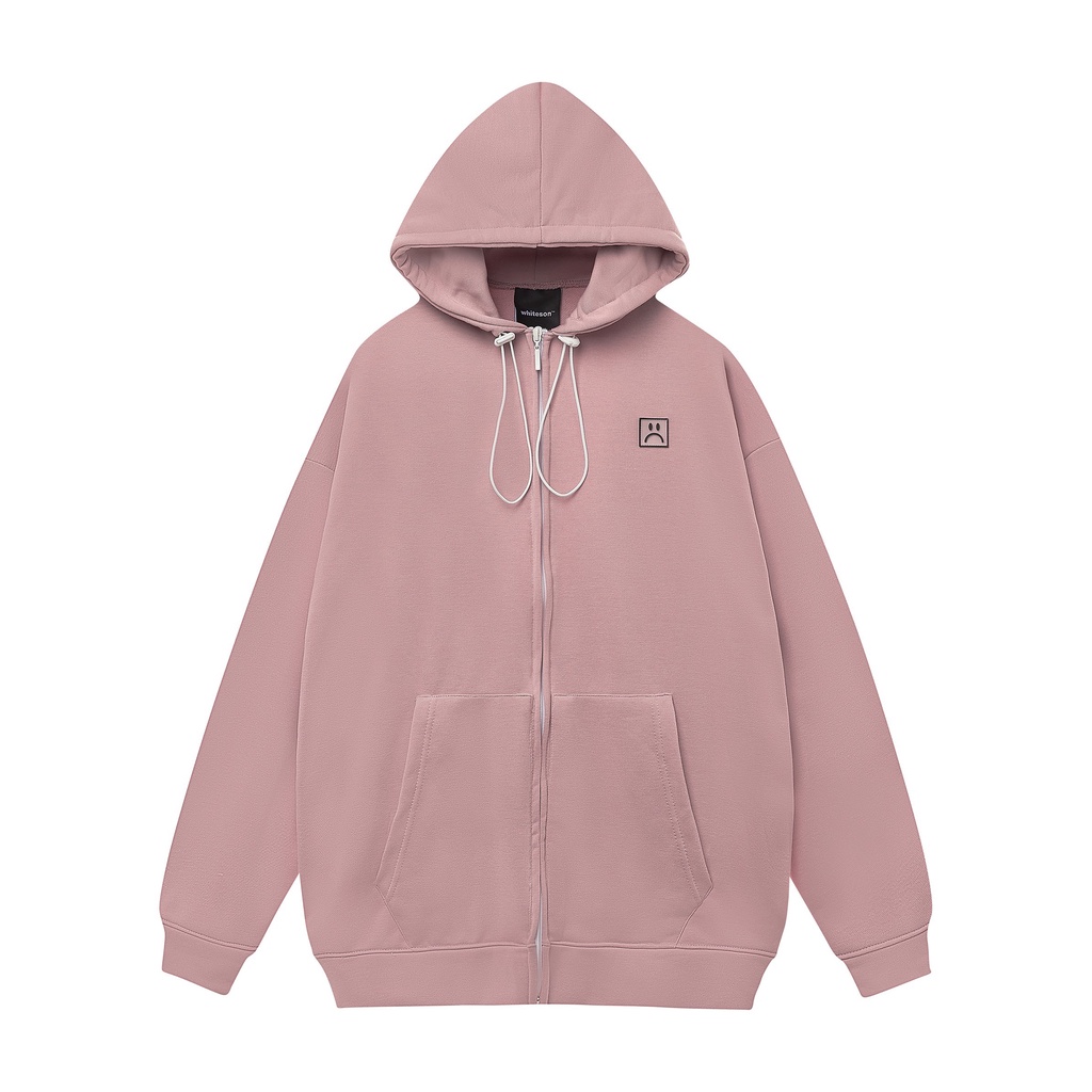 HOODIE FULLZIP "STORY" SEASHELL PINK | BigBuy360 - bigbuy360.vn