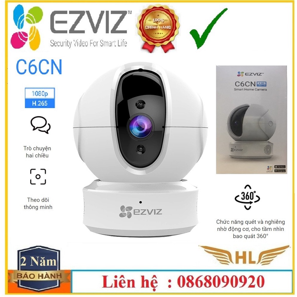 Camera IP Wifi Ezviz TY2 Full HD1080p EZVIZ C6N Full HĐ 1080P ,Ezviz C6W 4Mp ...